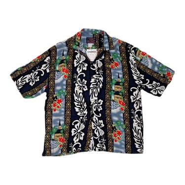 (XL) Basix Hawaiian Shirt 040221