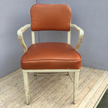 Orange Mid Century Chair