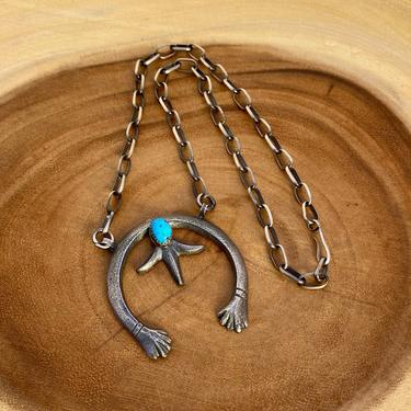 BEST Of THE WEST Naja Pendant Necklace | Silver and Turquoise Necklace | Native American Jewelry, Southwestern, Boho 
