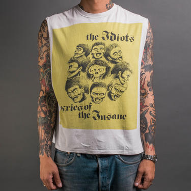 Vintage 80’s The Idiots Cries of the Insane T-Shirt 