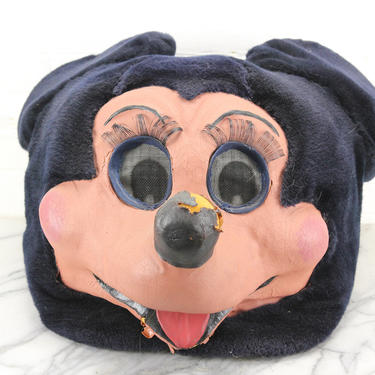Vintage Mickey Mouse Minnie Mouse Disney Parade Mask 