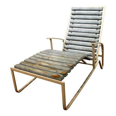 Mid-Century Lounge Chair Danish Modern Samsonite Outdoor Patio Metal Lounge Chair #2 