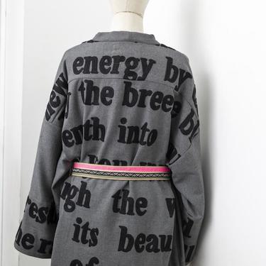 "New Energy" Poetry Kimono