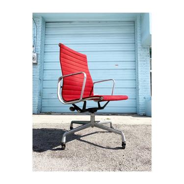 Mid Century Herman Miller Executive Office Chairs Aluminum Group 