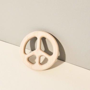 Wooden Peace Baby Teether