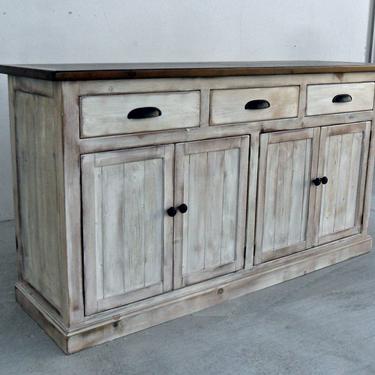 Sideboard, Server, Console Cabinet, Reclaimed Wood, Buffet, Vintage, Rustic, Shabby Chic, VMW174sb 