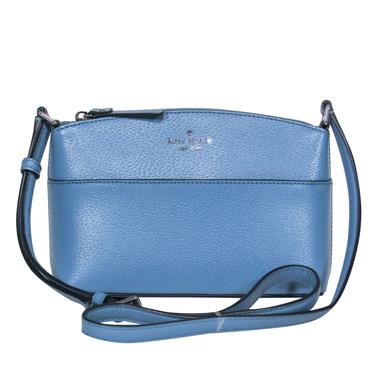 Kate Spade - Baby Blue Textured Leather Crossbody