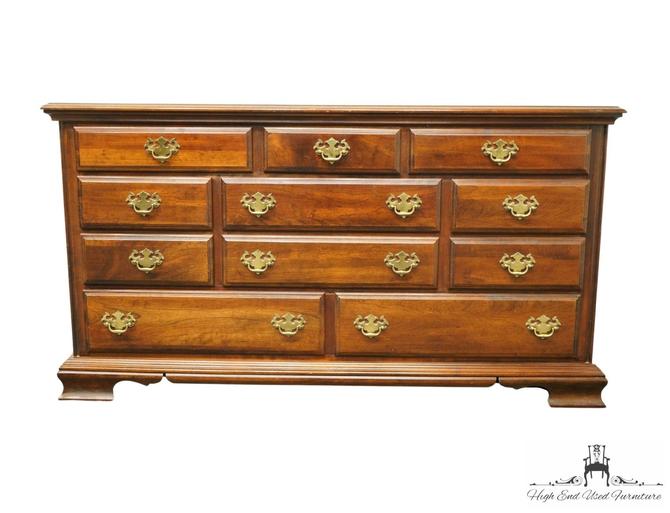 KINCAID FURNITURE Solid Cherry Traditional Style 61&amp;quot; Triple Dresser 79-110 
