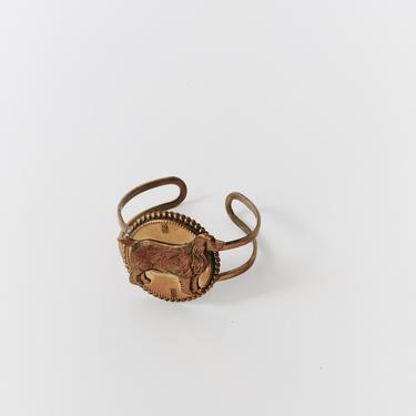 Vintage Spaniel Cuff Bracelet