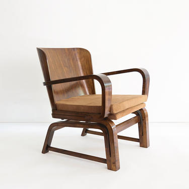 Carl-Johan Bowman "Fexible Chair" 1930 for N. Bomanin, Turku, Finland
