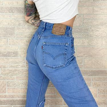 Levi's 501 Faded Distressed Vintage Jeans / Size 26 27 