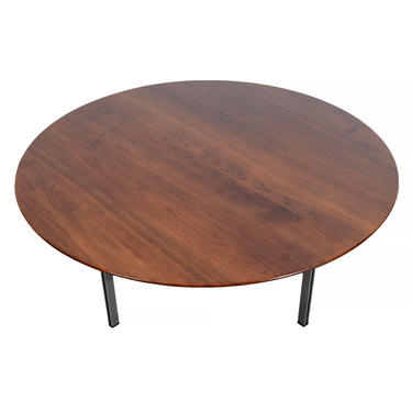 Knoll Parallel Leg Table Walnut Coffee Table Mid Century Modern 