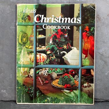 Ideals Christmas Cookbook, 1975 Vintage Cookbook with Beautiful Full-Color Photography | FREE SHIPPING 