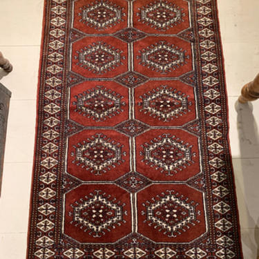 Vintage rug, 3' x 5' 1", $150.