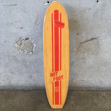 Vintage Hot Foot Skateboard