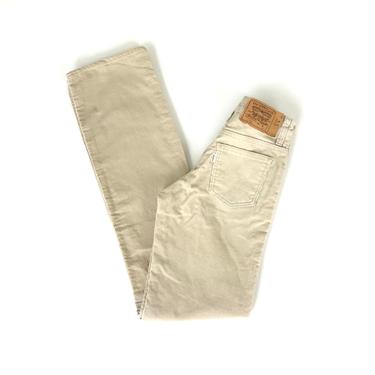 Levi's Corduroy 716 Slim Vintage Pants / Size 21 22 XXS 