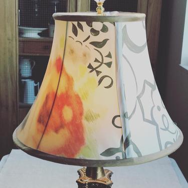 Beautiful lampshade with designer guild silk fabric 