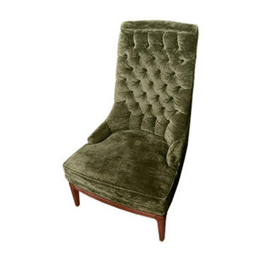 Tufted High-back Chair