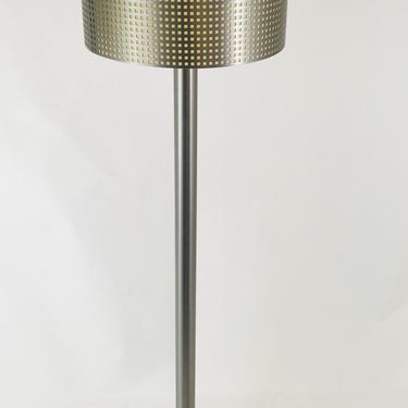 Contempary Brushed Stainless Steel Standing Floor Lamp CSA Canada Portable Lamp