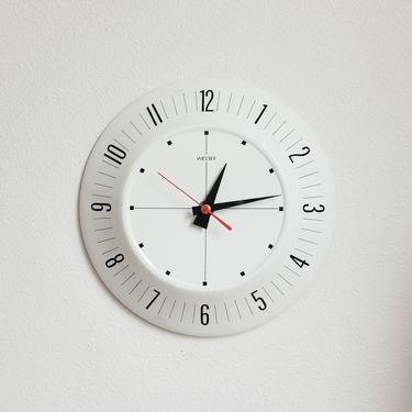 Welby Wall Clock / Circle Hanging wall clock / White Wall Clock 