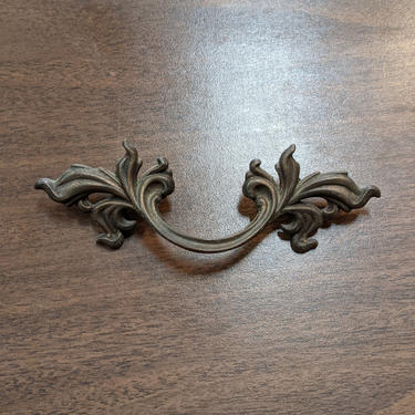 Vintage Brass French Provincial Arch Drawer Pull by Belwith SP1751A