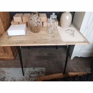 Raw Wood Bistro Table