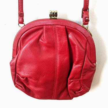 Vintage Red Purse by BTvintageclothes