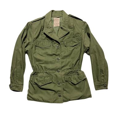 Vintage 1970s Women's US Army M-1965 Field Jacket ~ size S ~ Coat ~ Military Uniform ~ Work Wear ~ M65 ~ Vietnam War 