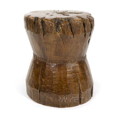 Hand Carved Stool