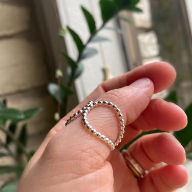 Boho Festival Style Ring in Silver or Gold - Gift For Her - Thumb Ring - Geometric Ring - Silver Ring - Gold Ring - Unisex Ring - Cool Ring 