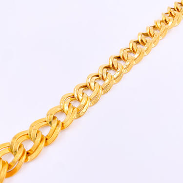 Monet Gold Link Necklace 
