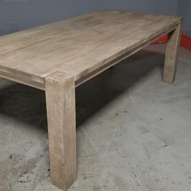 Restoration Hardware Reclaimed Russian Oak Parsons Rectangular Dining Table