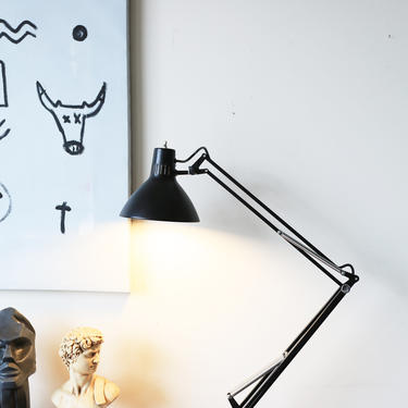 Black Industrial Luxo Task Lamp 