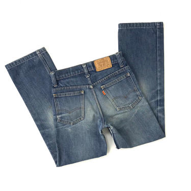 60's Levi's Orange Tab Jeans / Size 24 25 XS 