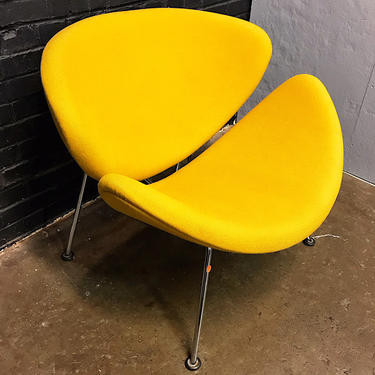 Adorable Orange Slice Chair By Pierre Paulin	