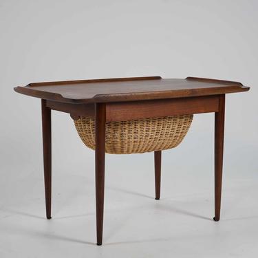 Selig Sewing Basket Table