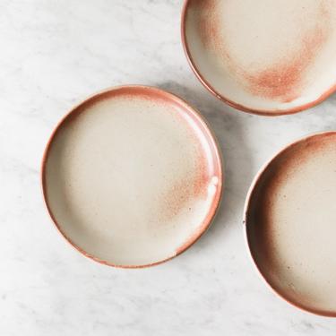 Trio of Vintage Stoneware Plates