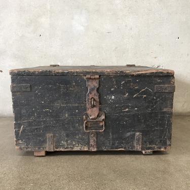 Black Rustic Ammo Box