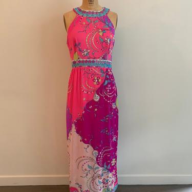 Fabulous Emilio Pucci for Formfit Rogers-long nightgown 
