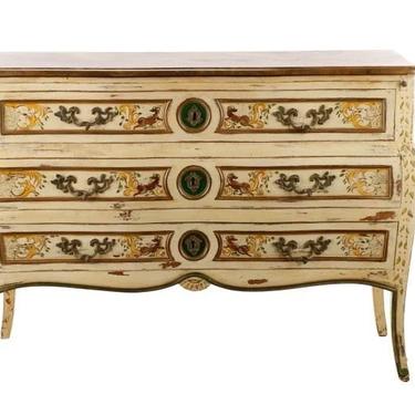 Italian 3-Drawer Commode Dresser Chest of Drawers | Genose Style