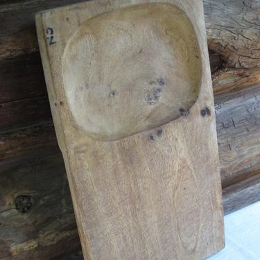 Primitive Wooden Bread Board Vintage Bread Cheese Board French Farmhouse Kitchen Wood Board French Country Wood Cutting Board 