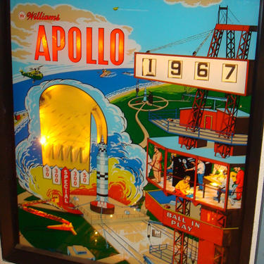 SOLD. Apollo Vintage Pinball Machine