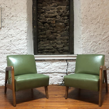 Mid century loveseat danish modern settee mid century Danish modern lounge chairs 
