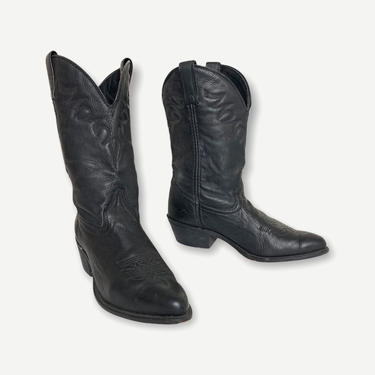 Vintage Women's LAREDO Cowboy Boots ~ size 8 M ~ Pointed X-Toe ~ Western / Rockabilly ~ 