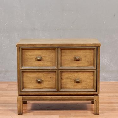 Mid Century Sable 2-Drawer Nightstand – ONLINE ONLY