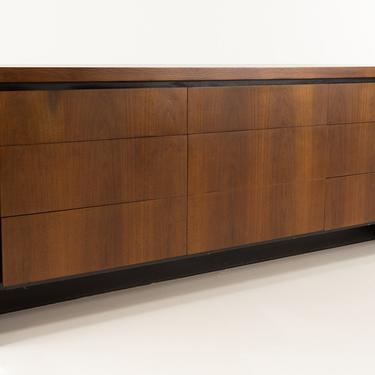Milo Baughman for Dillingham Lowboy Dresser - Mid Century Modern 