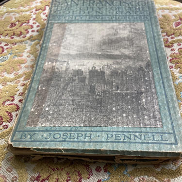 Joseph Pennell San Francisco Sketches Book 