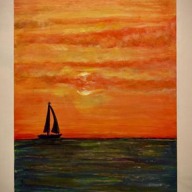Original Art Painting - Sunset
