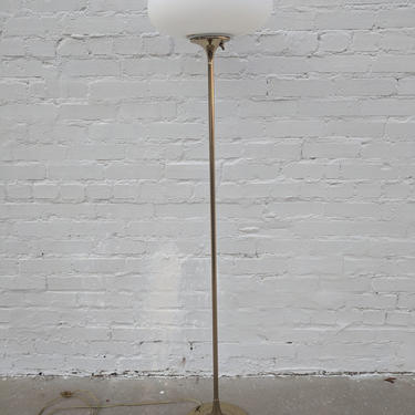 Mid Century Modern Laurel Mushroom Floor Lamp 