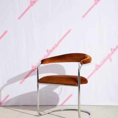 Cognac Brown Chair by Anton Lorenz